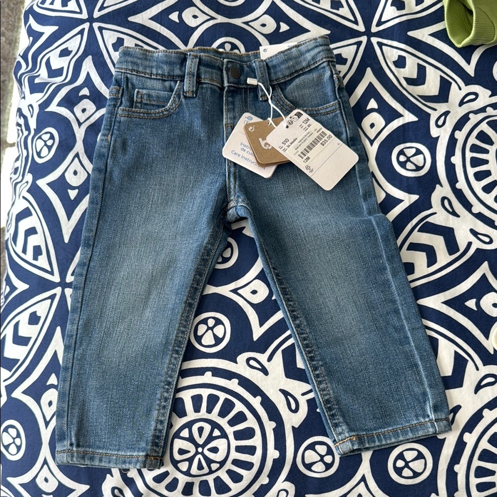 Stylish Blue Denim Jeans for Kids